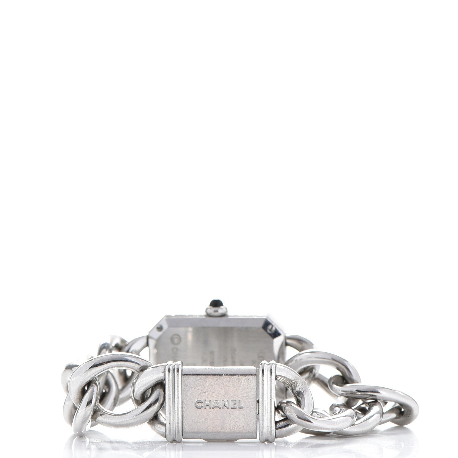 Chanel Stainless Steel 20mm Chain Premiere Quartz Watch S 4 of 7