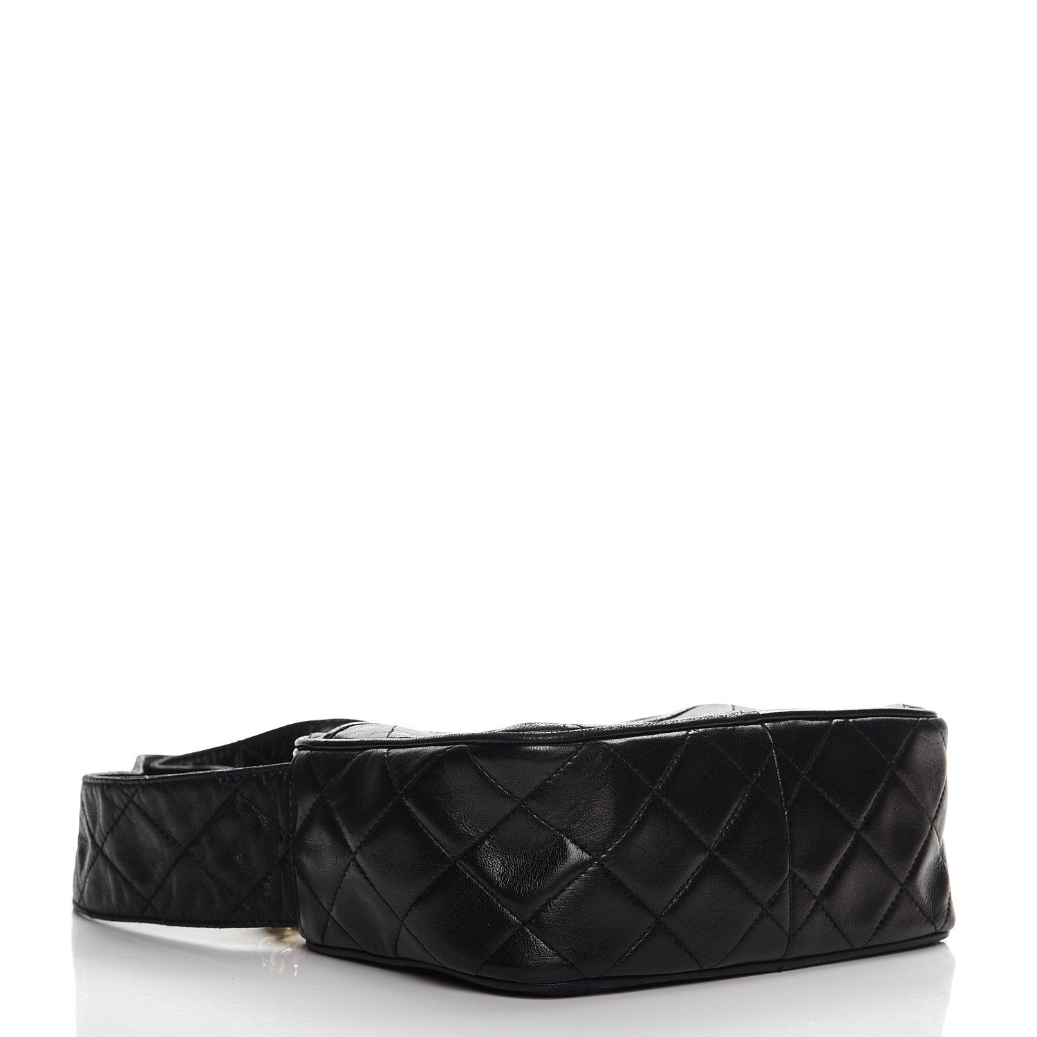 Chanel Lambskin Quilted Tassel Camera Case Black 4 of 14