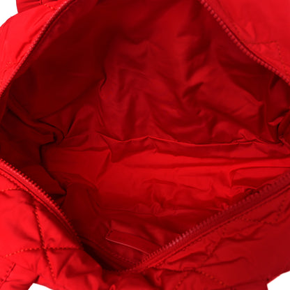 Marc Jacobs Nylon Quilted Small Weekender Bag True Red 4 of 8