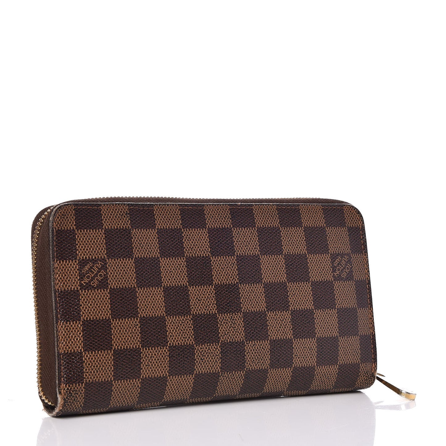 Damier Ebene Zippy Organizer Wallet