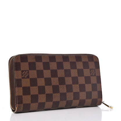 Louis Vuitton Damier Ebene Zippy Organizer Wallet 3 of 10