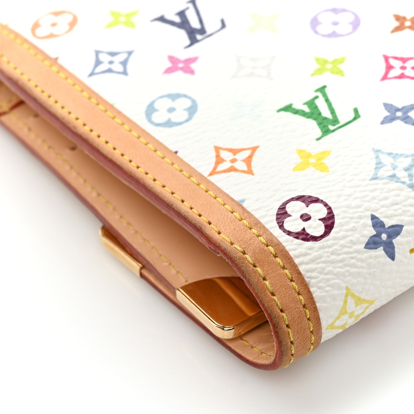 Monogram Multicolor Porte Tresor International Wallet White