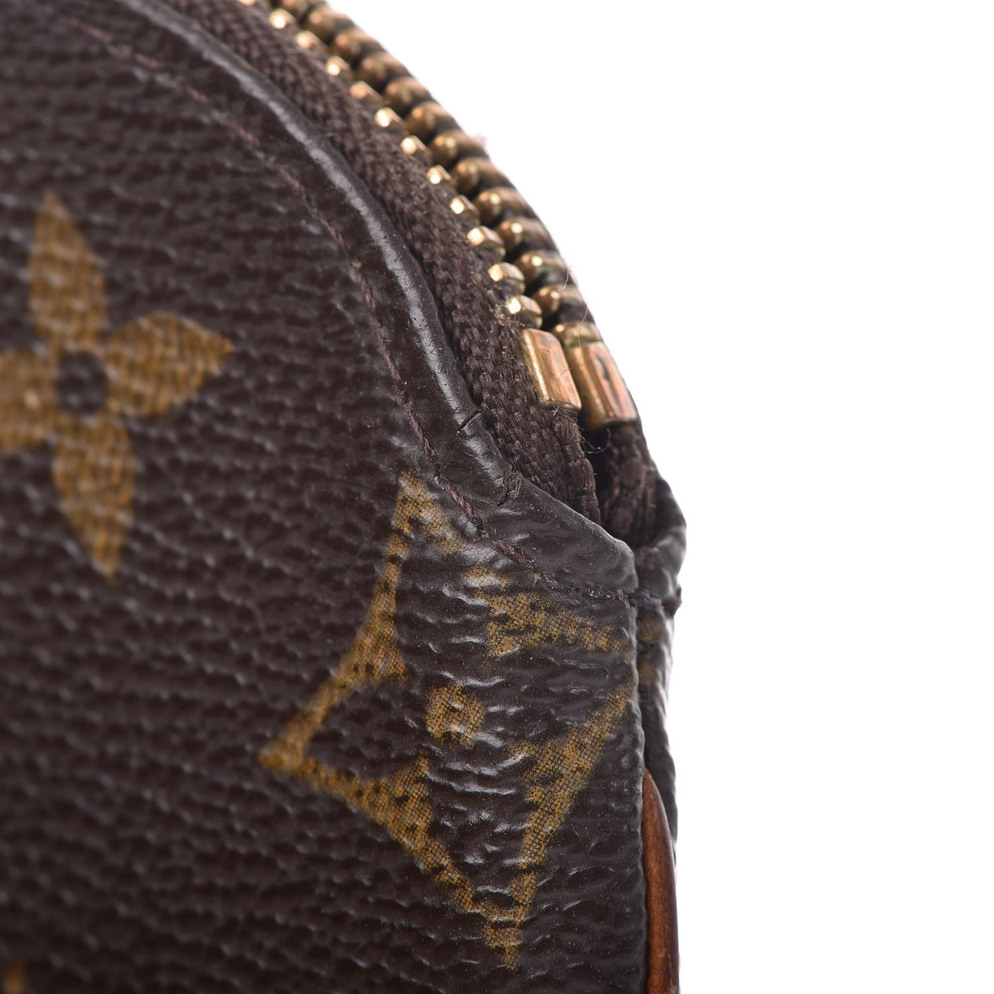 Monogram Round Coin Purse