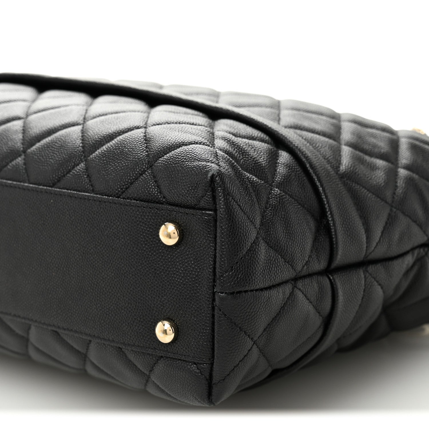 Chanel Caviar Quilted Rolled Up Tote Black 10 of 11