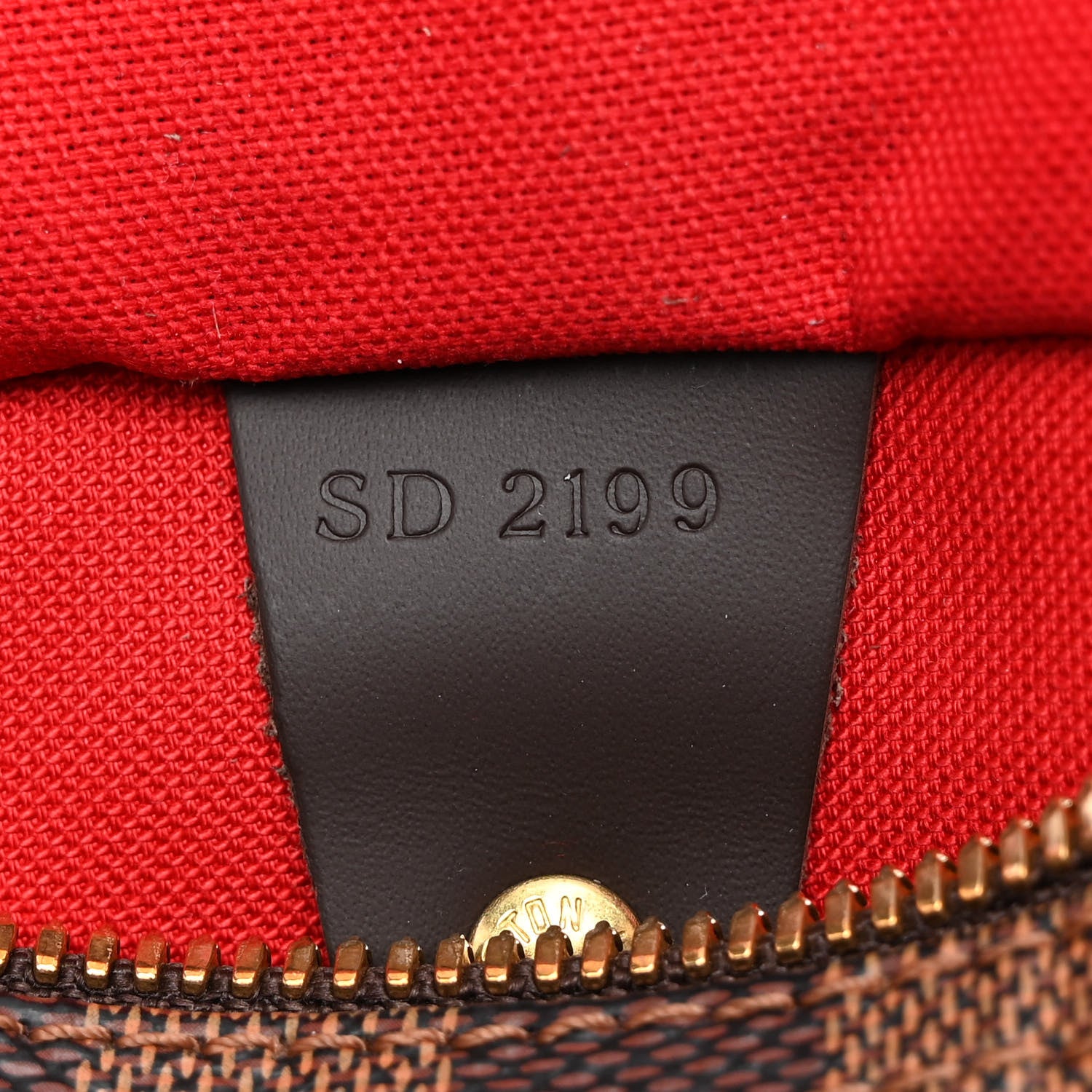 Louis Vuitton Damier Ebene Speedy Bandouliere 25 7 of 10