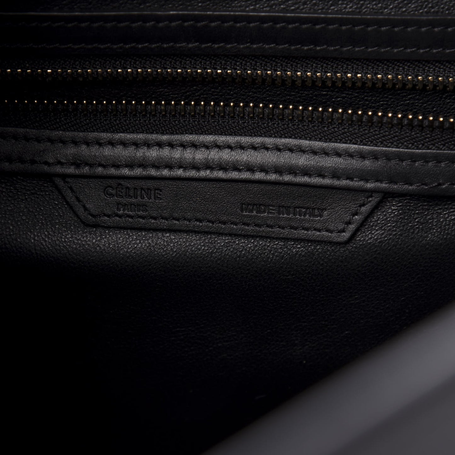Smooth Calfskin Mini Luggage Black