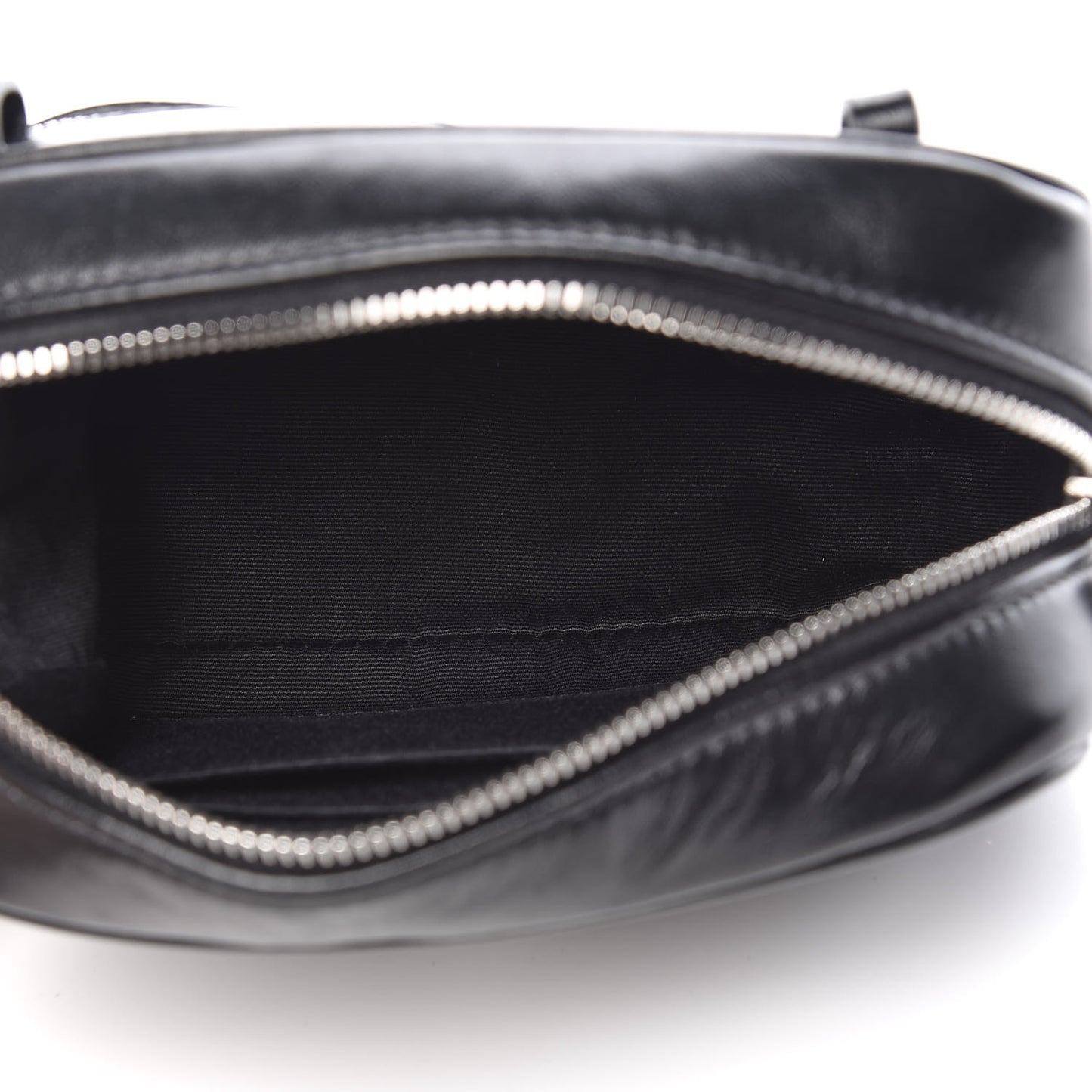 Calfskin Matelasse Studded Monogram Lou Belt Bag Black