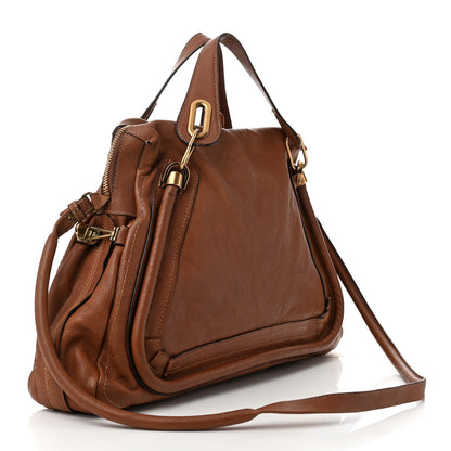 Chloe Calfskin Large Paraty Muscade 3 of 16