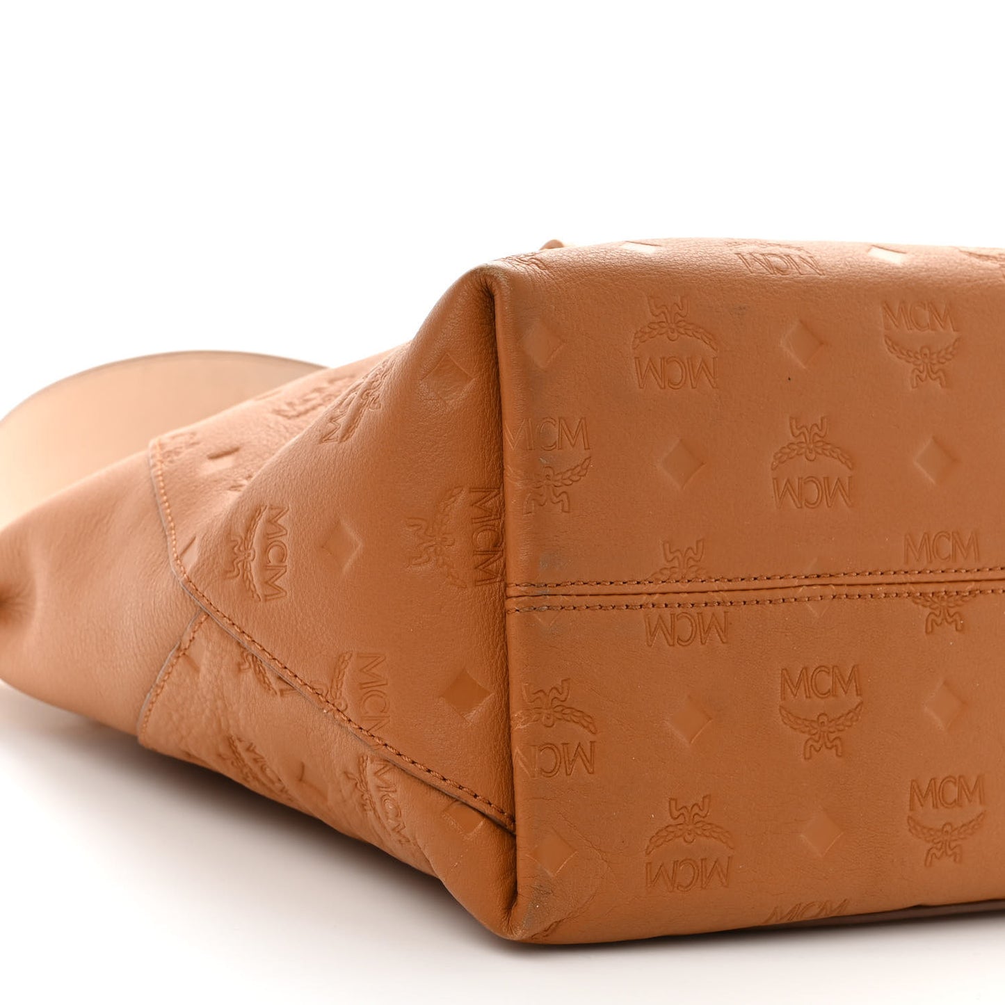 Calfskin Ottomar Monogram Medium Klara Hobo Cognac