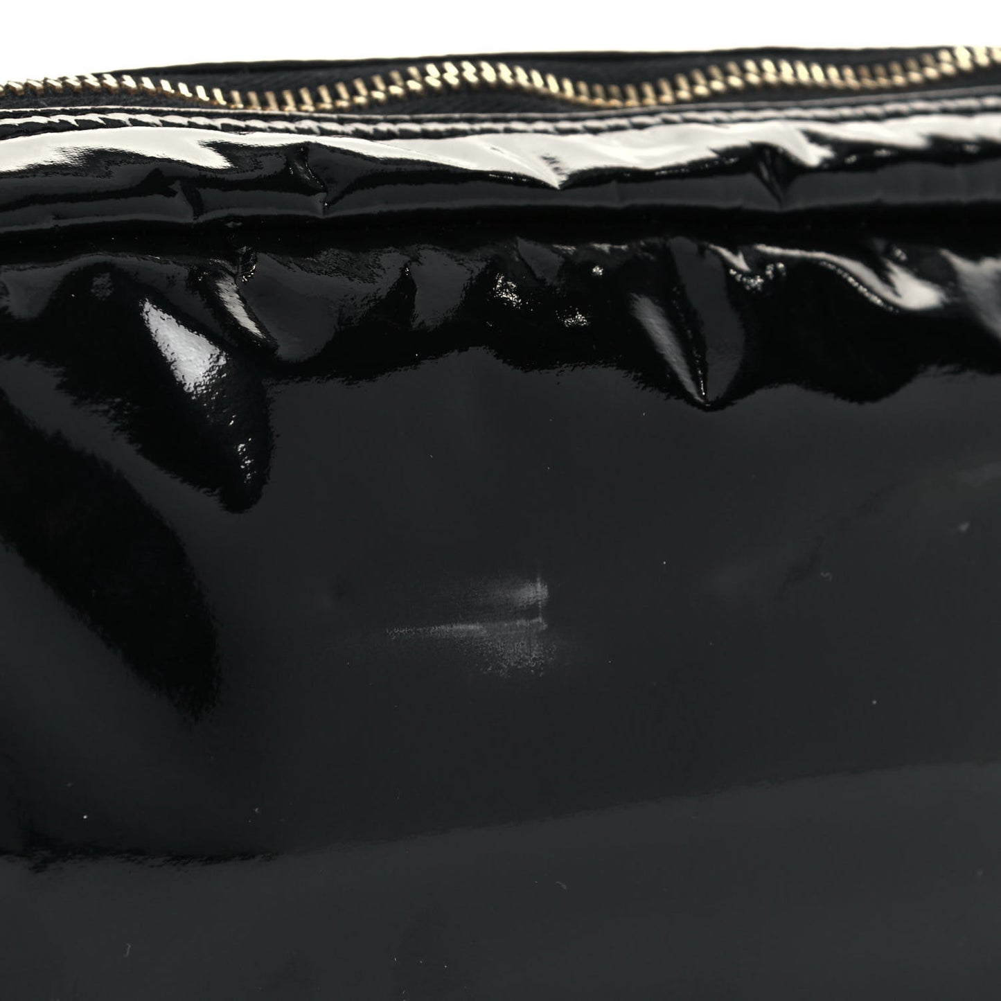 Vernice Cosmetic Pouch Black