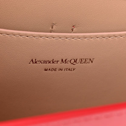 Alexander McQueen Calfskin Small Slash Bag Welsh Red 6 of 10