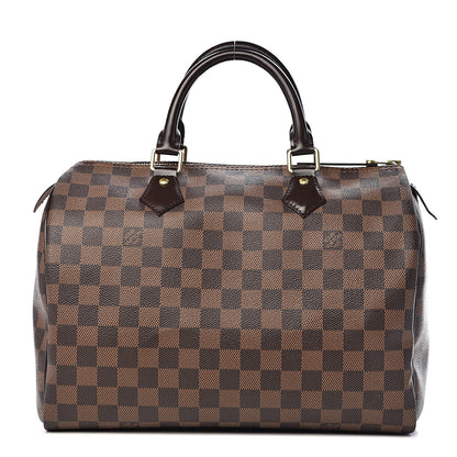 Louis Vuitton Damier Ebene Speedy 30 1 of 10