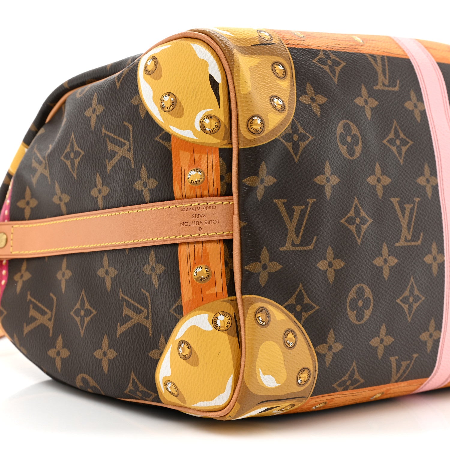 Louis Vuitton Monogram Summer Trunks Speedy Bandouliere 30 9 of 13
