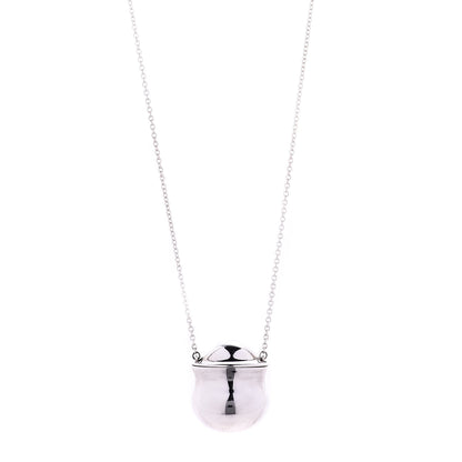 Tiffany Sterling Silver Elsa Peretti Bottle Inro Pendant Necklace 1 of 10