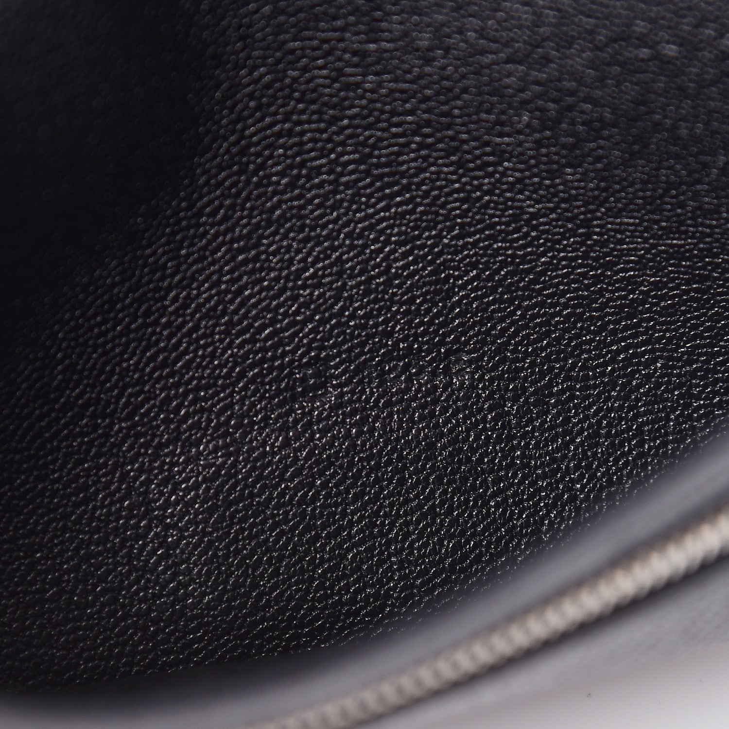 Hermes Chevre Mysore Bearn Gusset Wallet Black 7 of 8