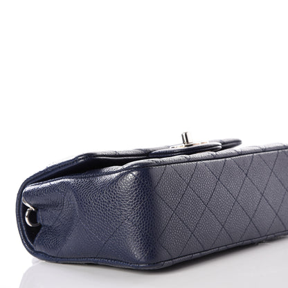Chanel Caviar Quilted Mini Rectangular Flap Navy 8 of 11