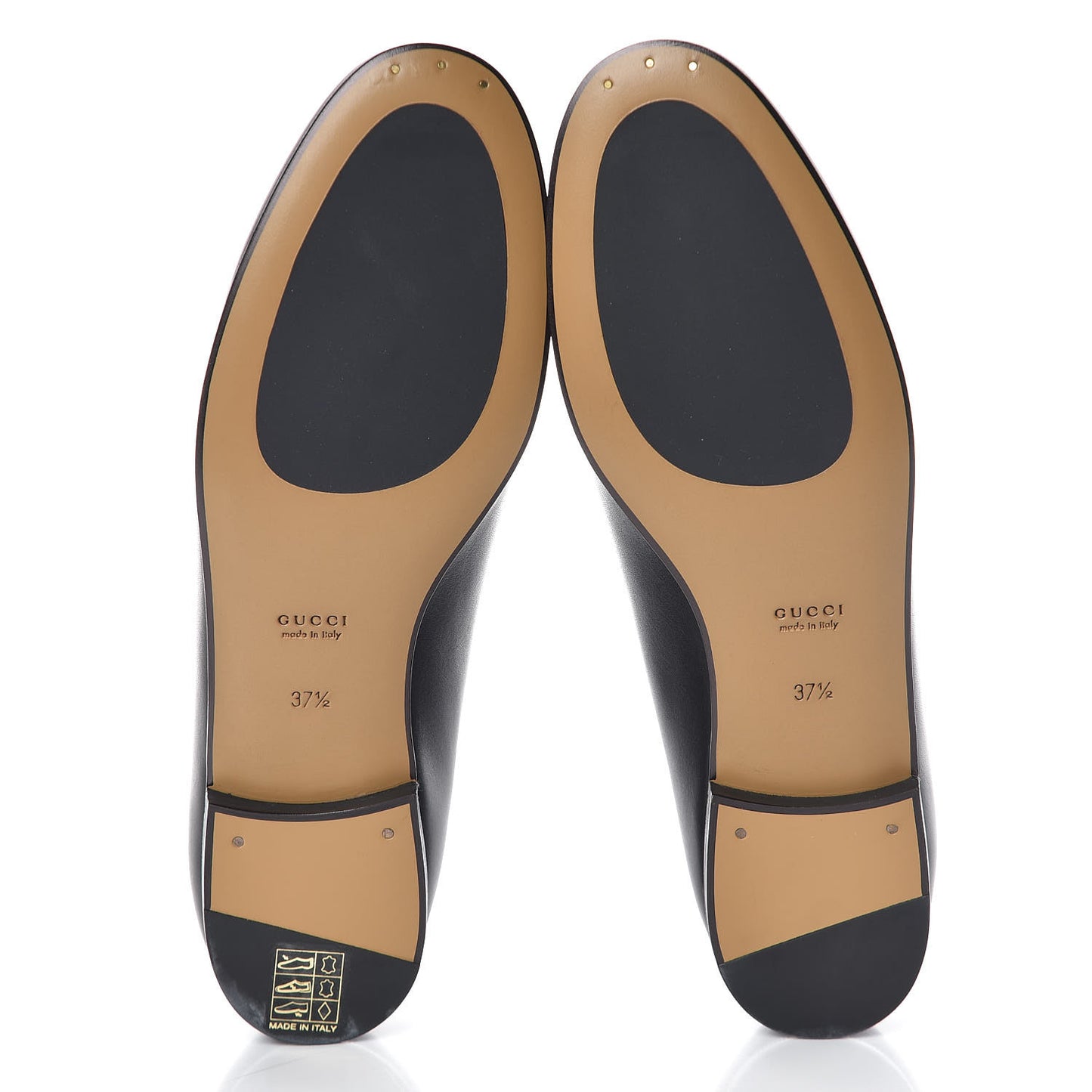 Calfskin Womens Jordaan Loafers 37.5 Black