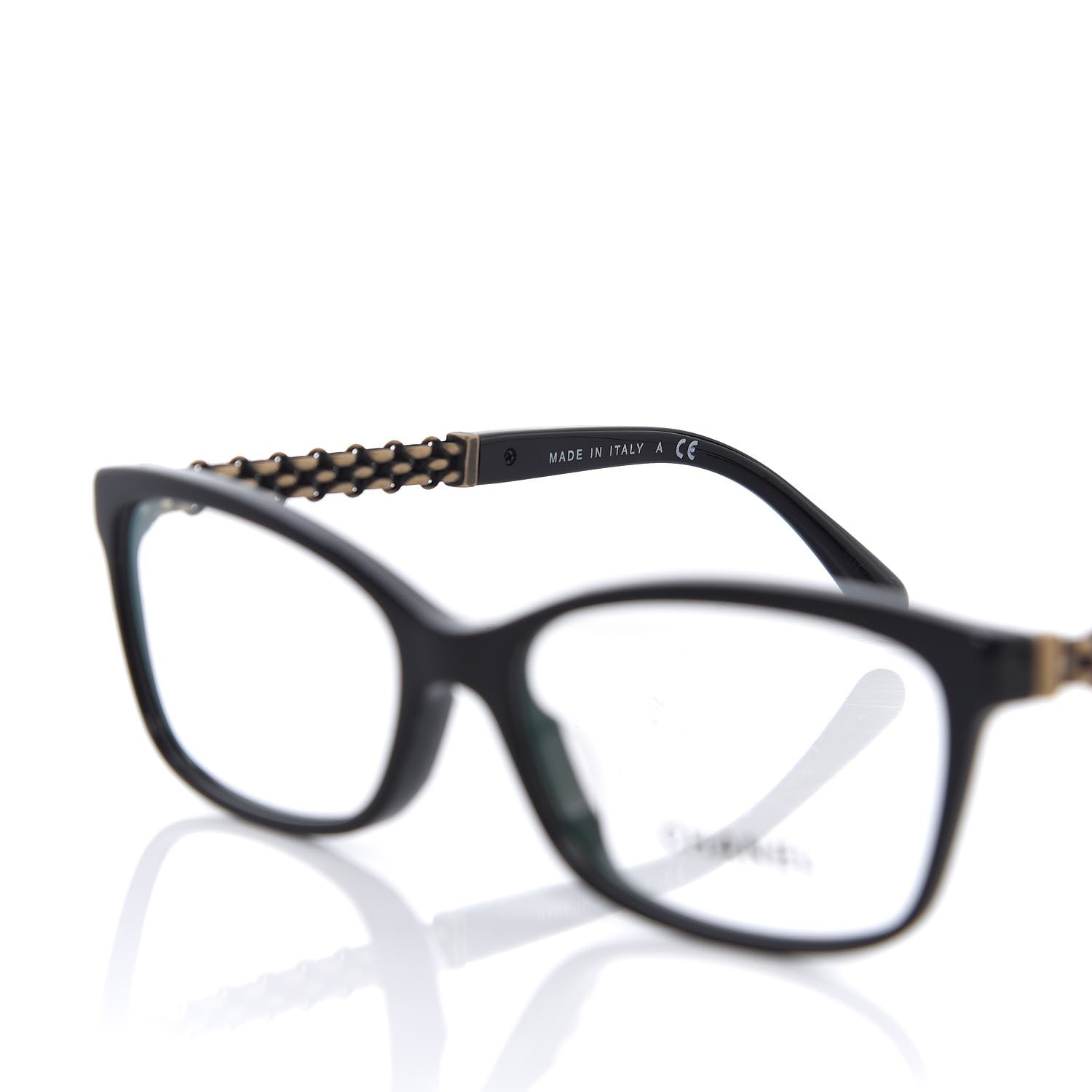 Chanel Chain Eyeglasses Frames 3318 Black 5 of 7