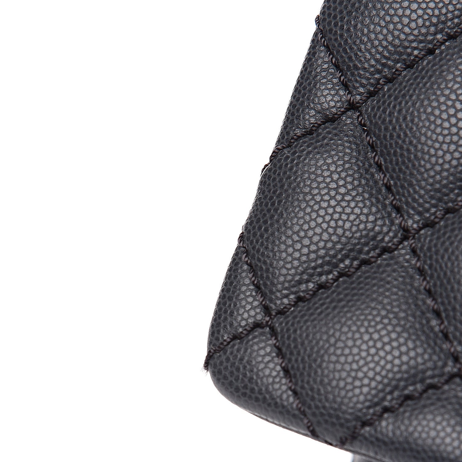 Chanel Caviar Quilted Small Coco Handle Flap Gray 11 of 11