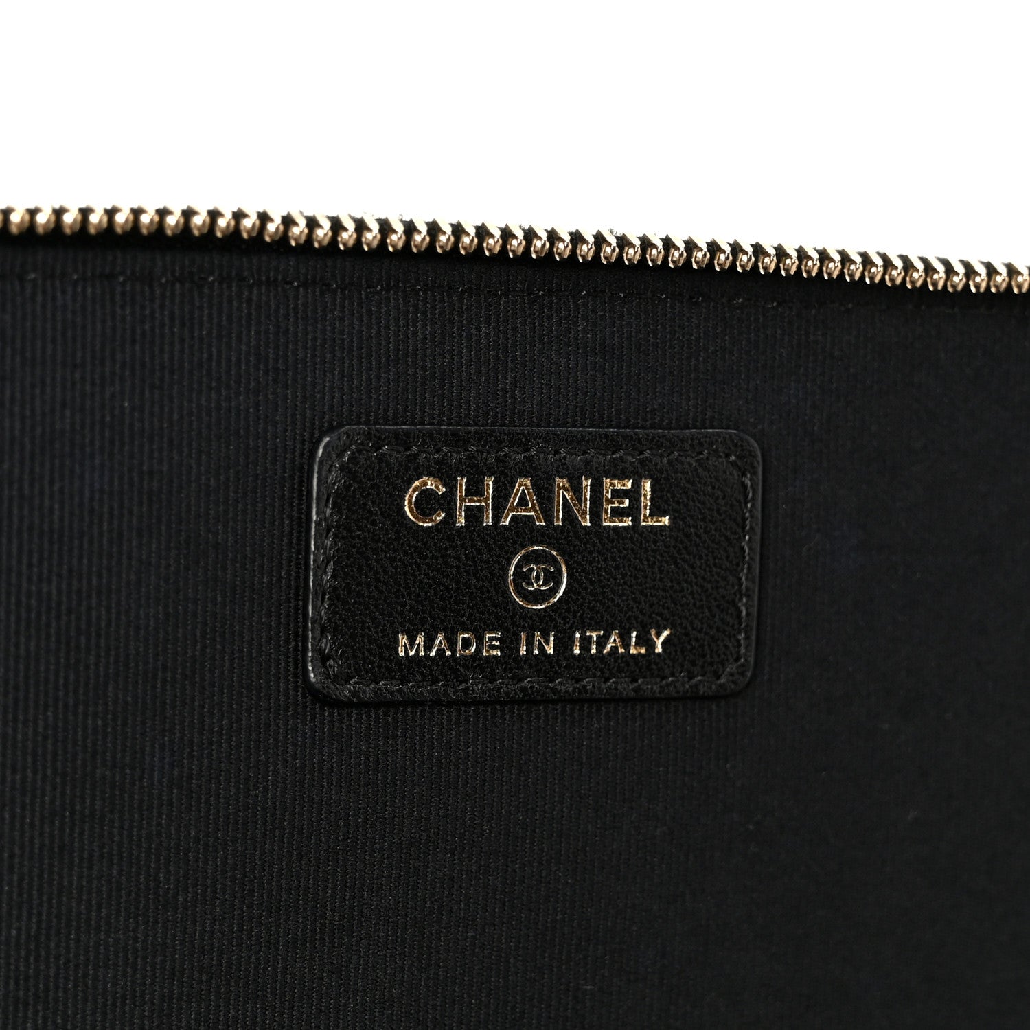 Chanel Lambskin Quilted Small Top Handle Vanity Case With Chain Black 6 of 11