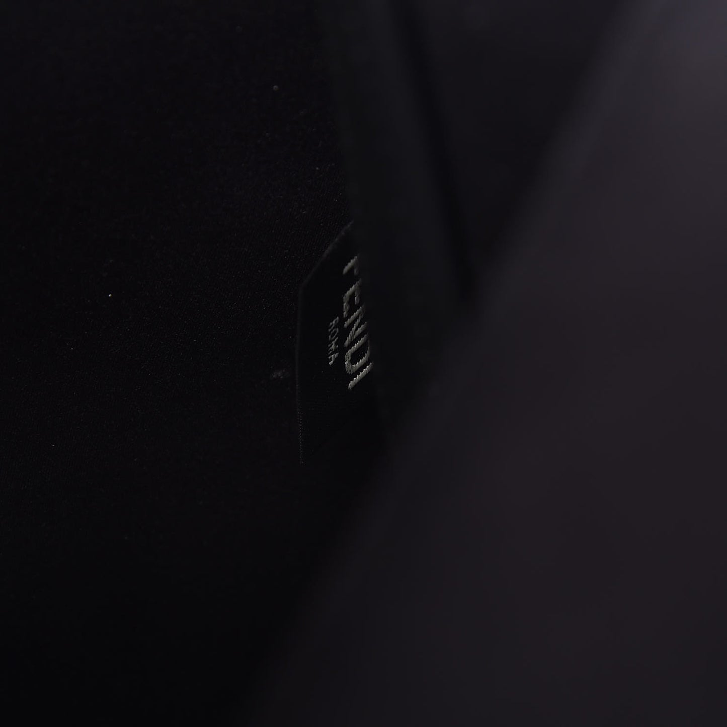 Glazed Fabric Vitello Century FF 1974 Stamp Patch Medium Peekaboo Defender Cover Mogano Panna Black