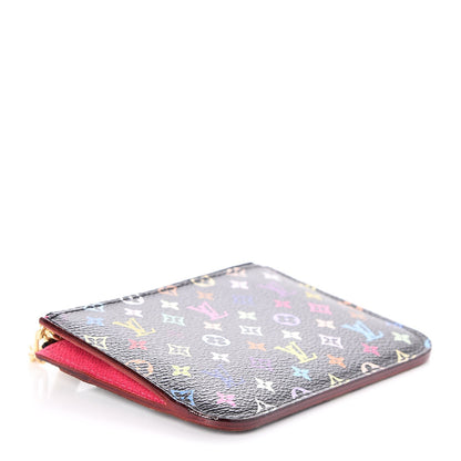 Louis Vuitton Monogram Multicolor Key Pouch Black Grenade 4 of 7