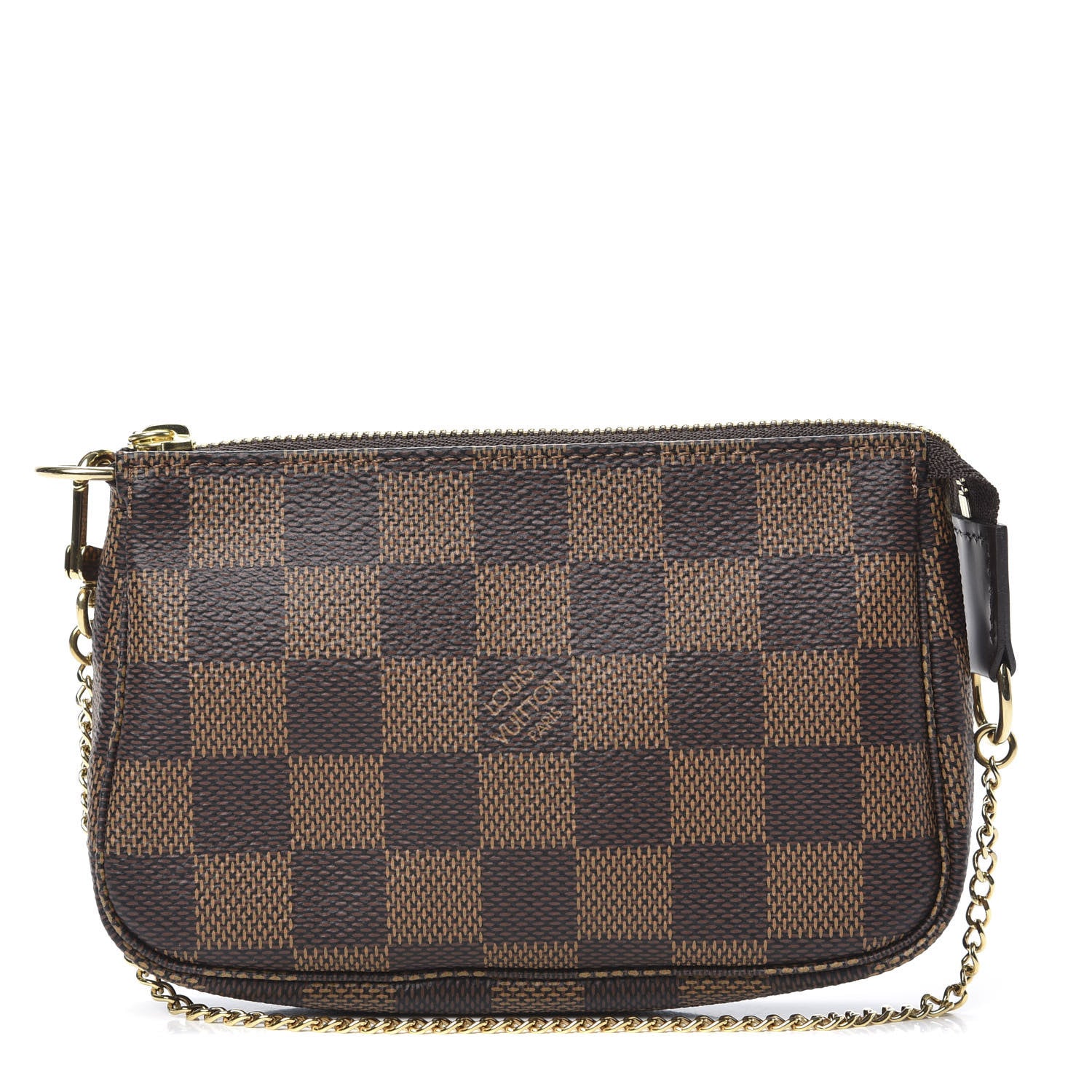 Louis Vuitton Damier Ebene Mini Pochette Accessories 1 of 10
