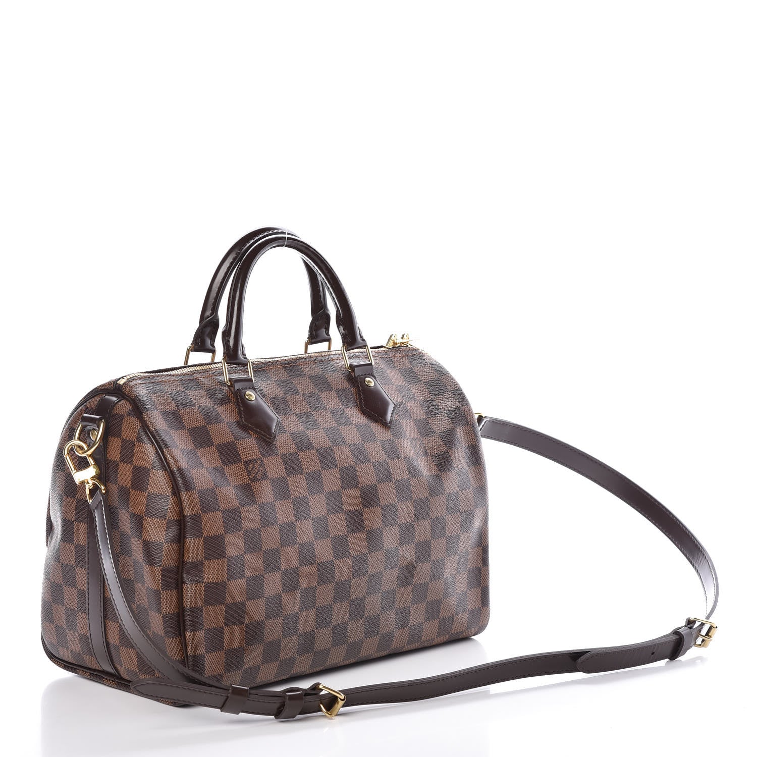 Louis Vuitton Damier Ebene Speedy Bandouliere 30 3 of 9