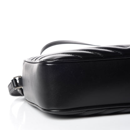 Saint Laurent Calfskin Matelasse Monogram Lou Camera Bag Black 5 of 10