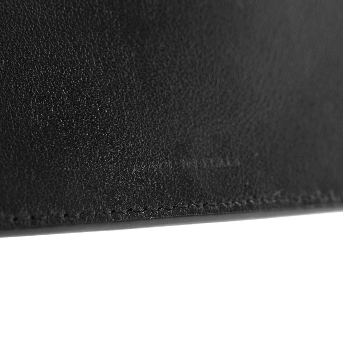Shiny Smooth Lambskin Small Triomphe Wallet Black
