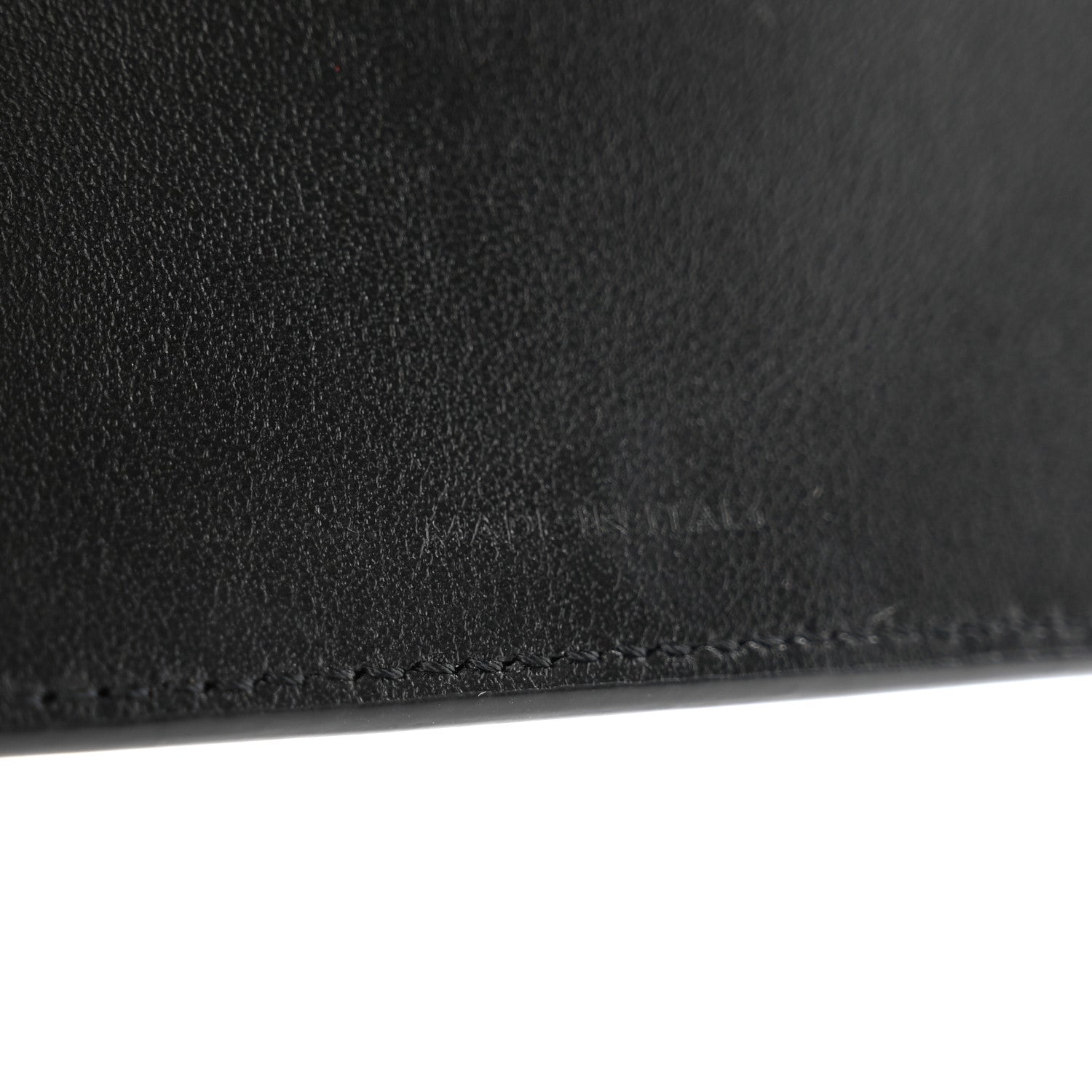 Celine Shiny Smooth Lambskin Small Triomphe Wallet Black 6 of 7