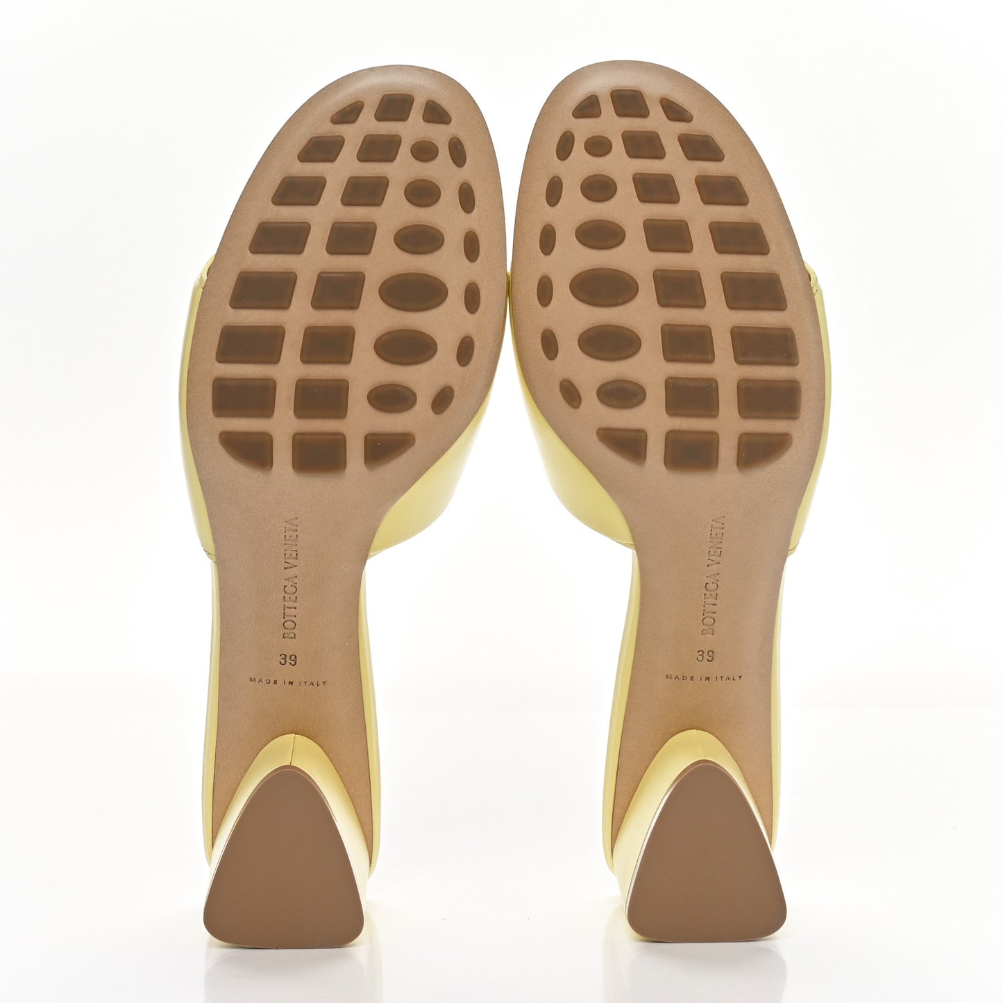 Vienna Calfskin The Band Mule Sandals 39 Lemonade