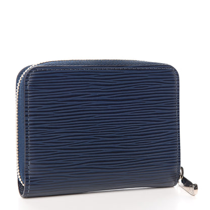 Louis Vuitton Epi Zippy Coin Purse Indigo 3 of 8
