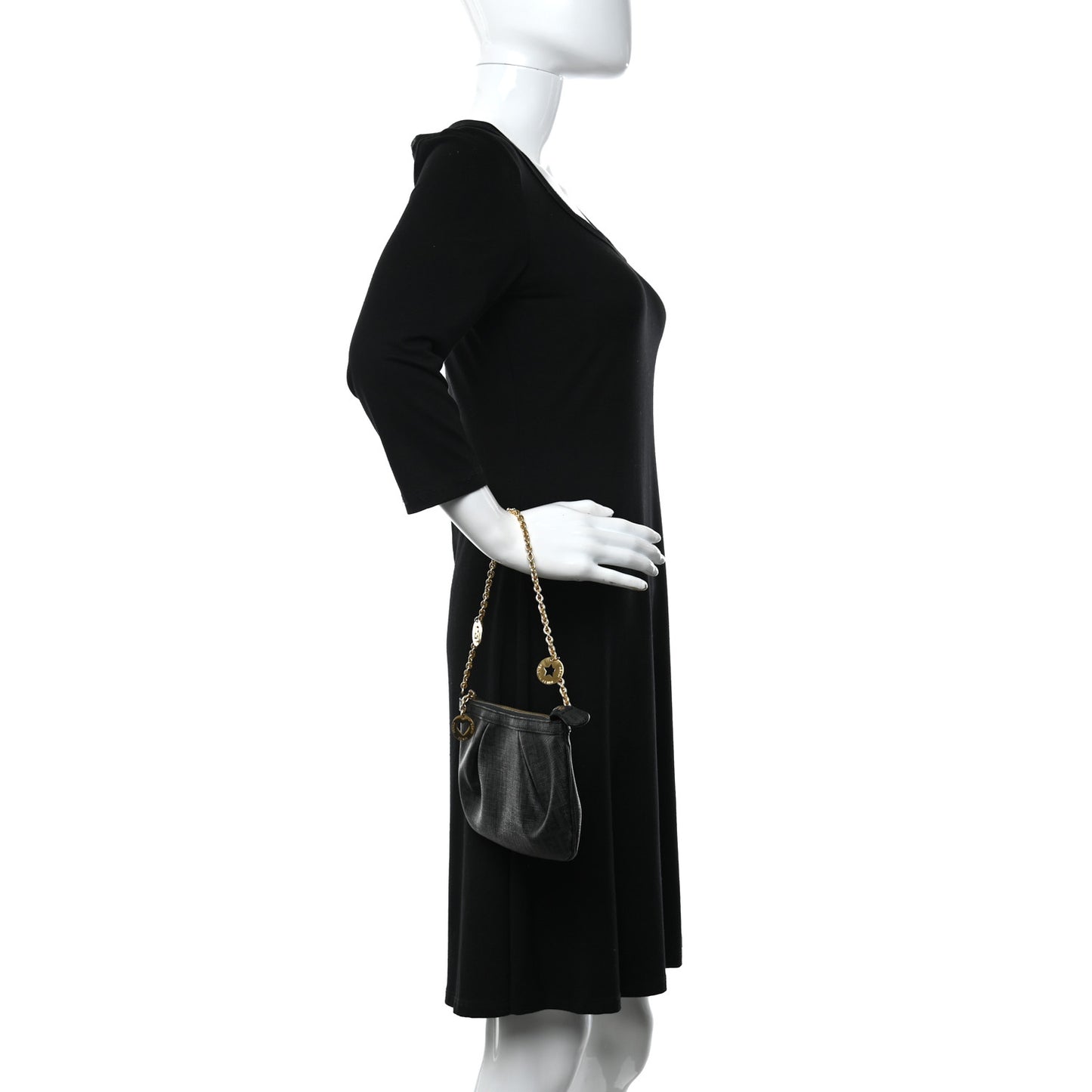 Zucchino Spalmati Forever Pochette Moro Black