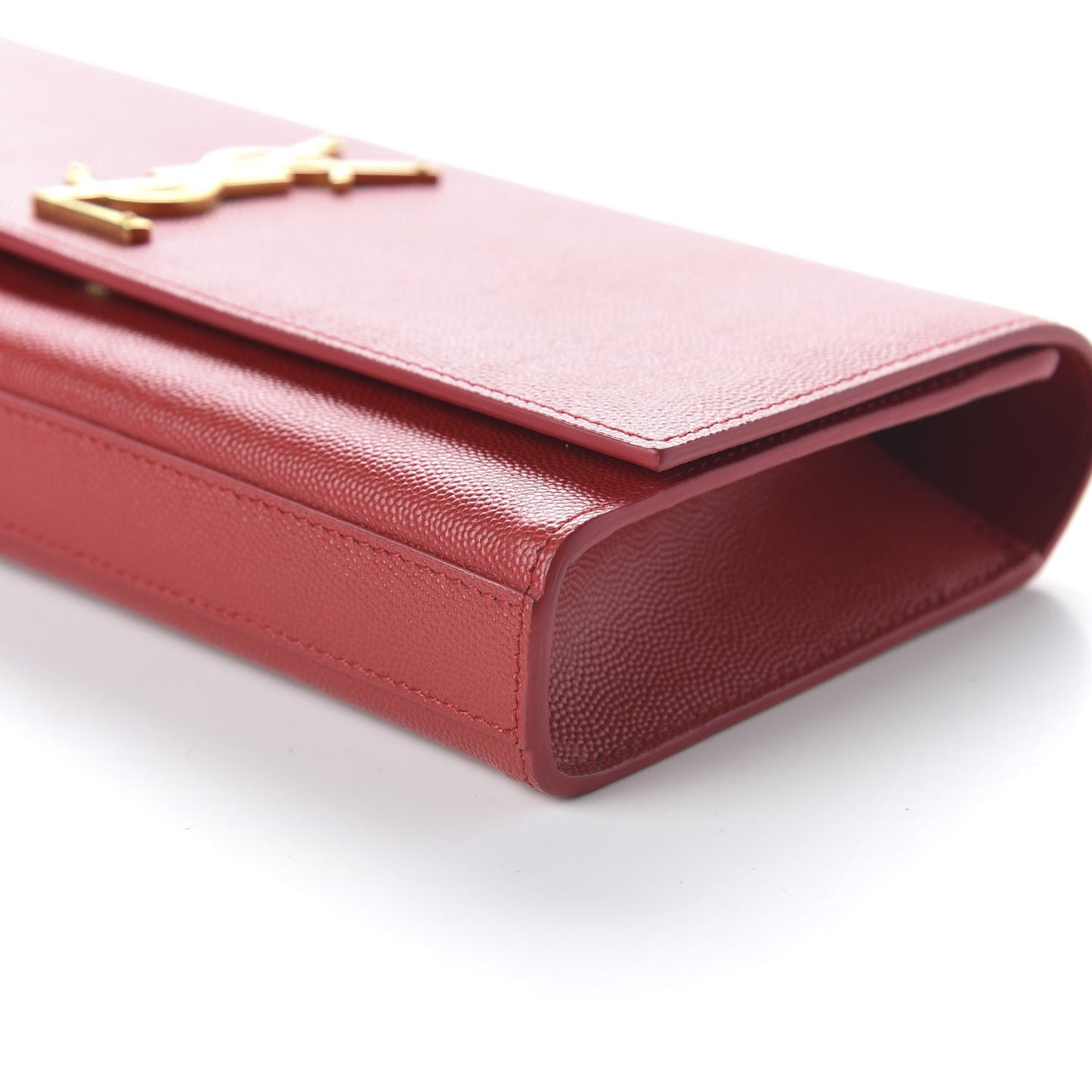 Grain De Poudre Classic Monogram Cassandre Clutch New Red