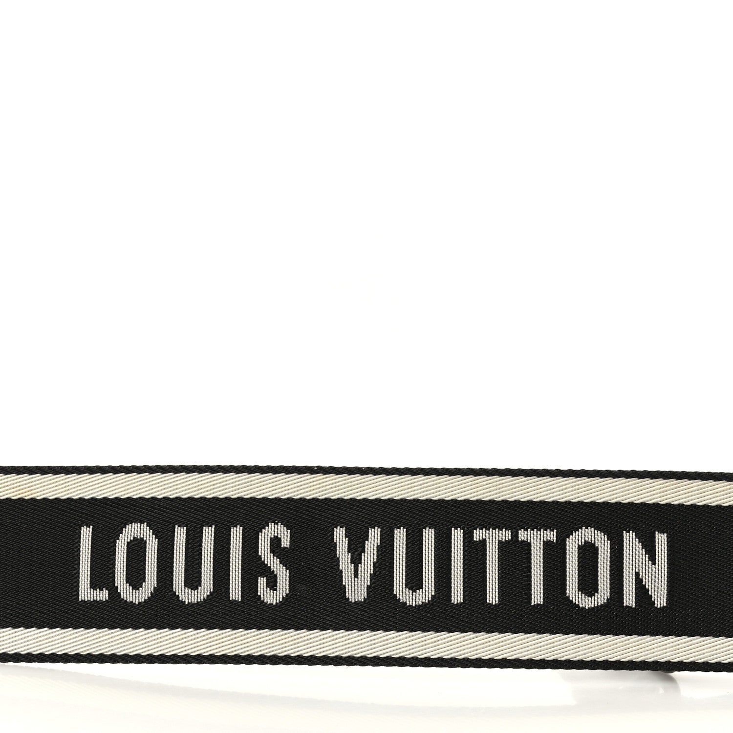 Louis Vuitton Monogram Multi Pochette Accessories Shoulder Strap Black Ivory 3 of 5