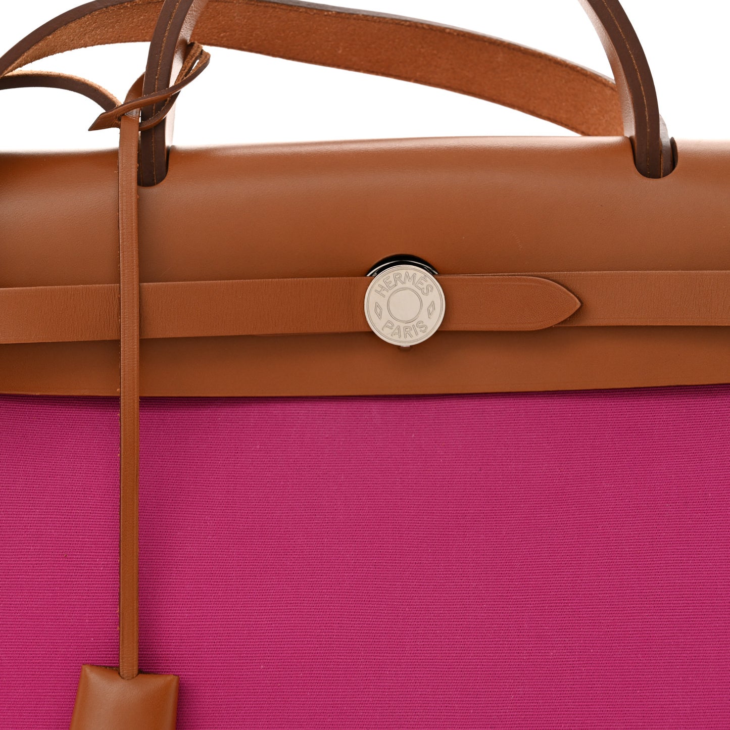 Vache Hunter Toile Herbag Zip 31 PM Magnolia Fauve