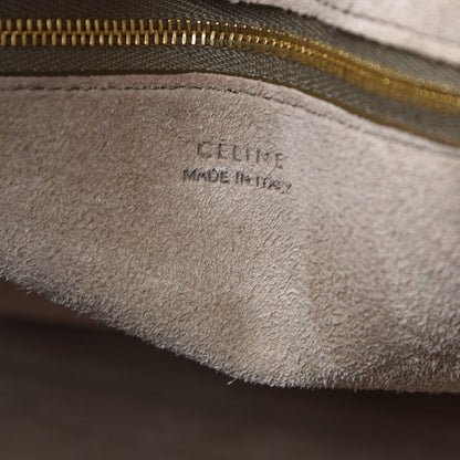 Celine Soft Grained Calfskin Sangle Bucket Bag Taupe 7 of 8