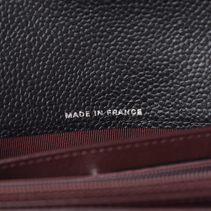 Chanel Caviar Quilted Large Gusset Flap Wallet Black 8 of 10