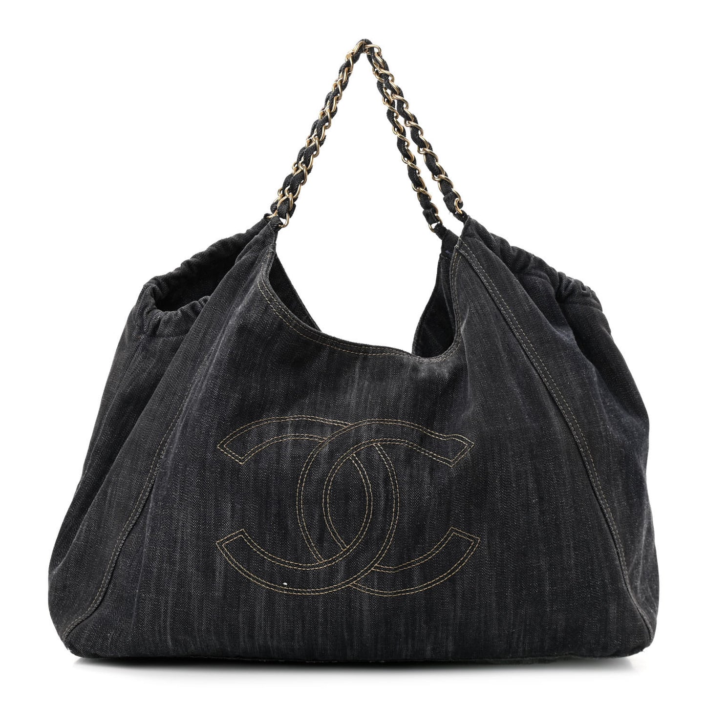 Denim XL Coco Cabas Tote Blue