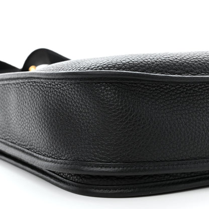 Hermes Taurillon Clemence Evelyne III PM Black 9 of 11