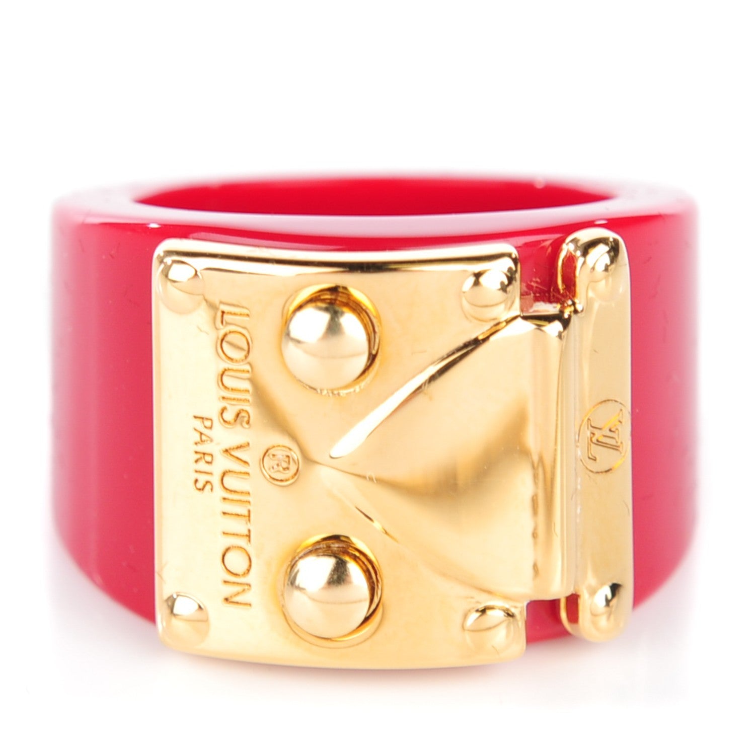 Louis Vuitton Lock Me Ring 6.5 M Pomme D'Amour 1 of 5
