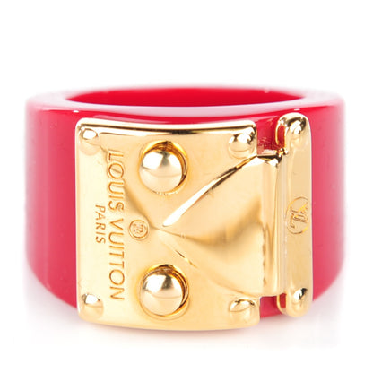 Louis Vuitton Lock Me Ring 6.5 M Pomme D'Amour 1 of 5
