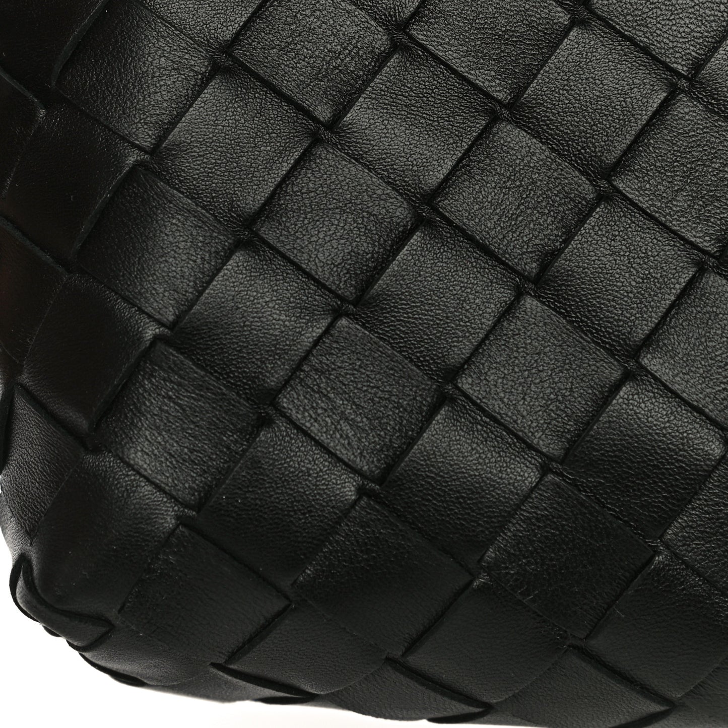 Nappa Intrecciato Mini Crossbody Black