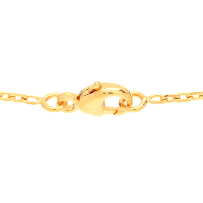 Hermes Lacquered Rose Gold Pop H Pendant Necklace Rose Dragee 5 of 6