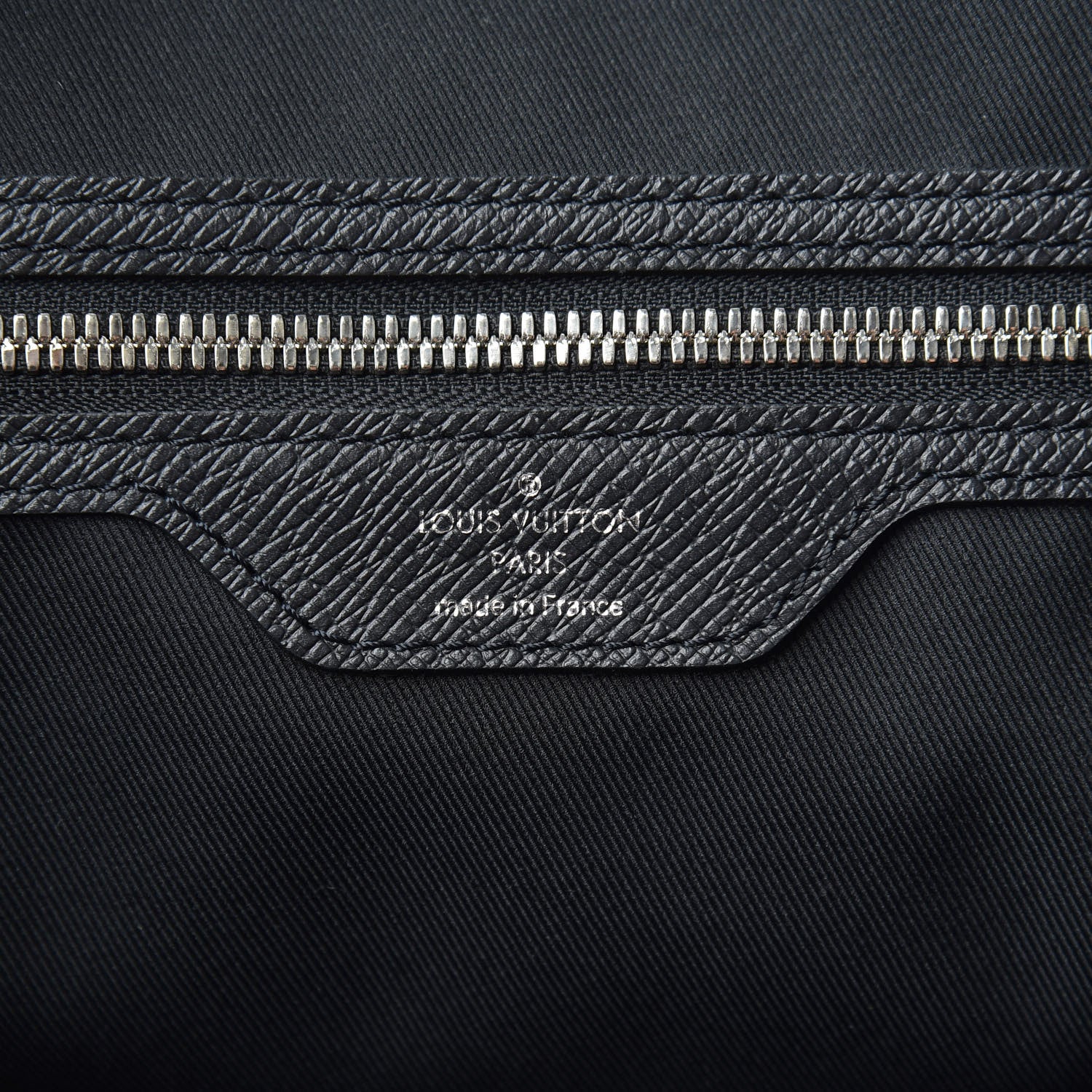 Louis Vuitton Taiga Monogram Eclipse Keepall Bandouliere 50 Black 5 of 9