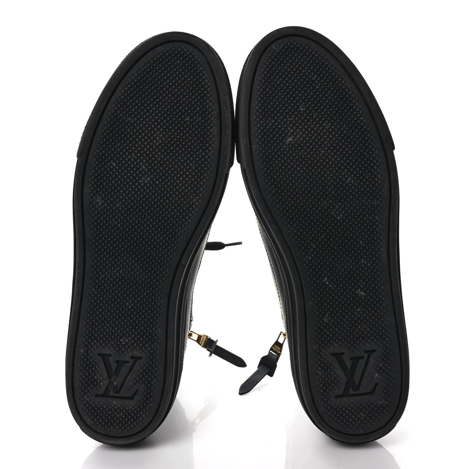 Louis Vuitton Calfskin Monogram Stellar Sneaker Boots 36 Black White 5 of 8