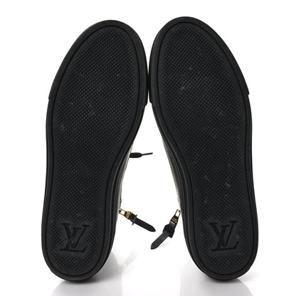 Louis Vuitton Calfskin Monogram Stellar Sneaker Boots 36 Black White 5 of 8