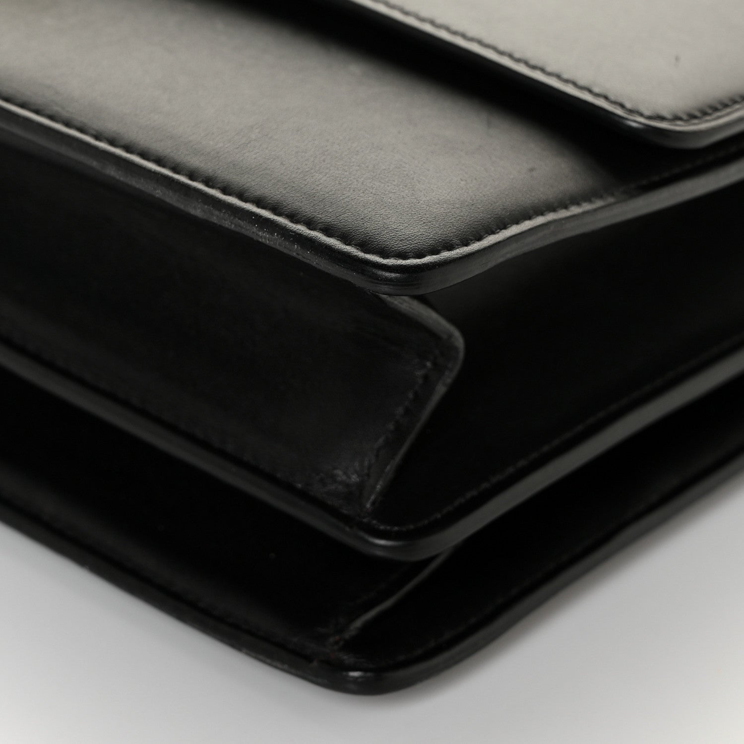 Celine Smooth Calfskin Large Case Black 6 of 11