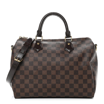 Louis Vuitton Damier Ebene Speedy Bandouliere 30 1 of 11